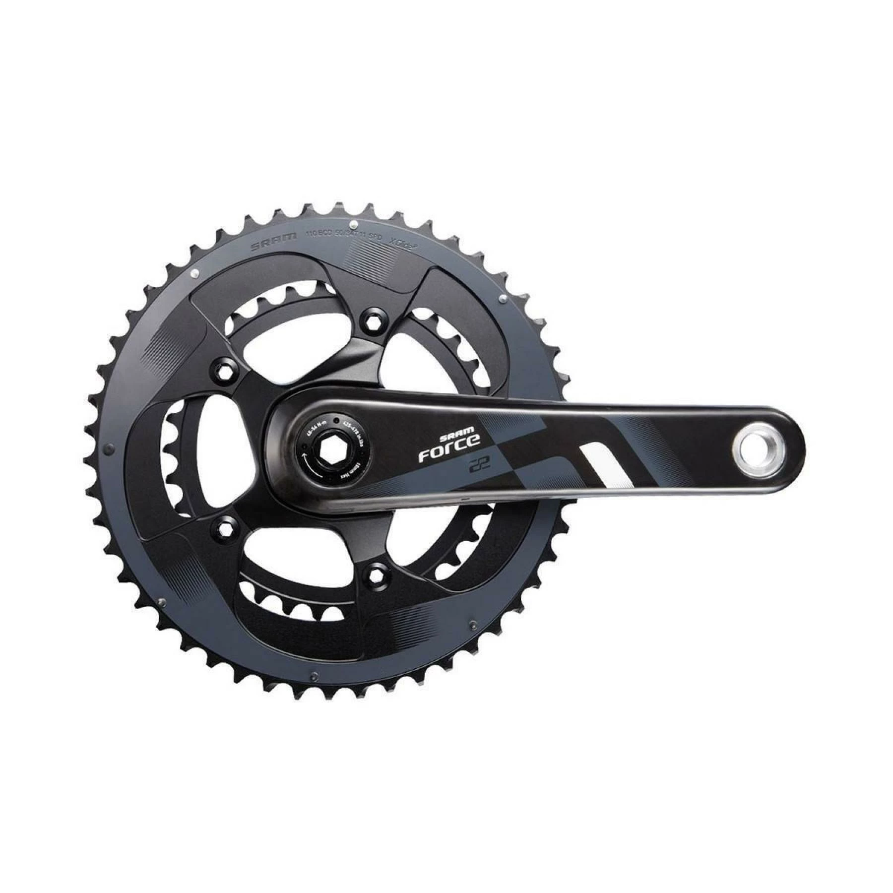 Pédalier Double Sram Force22 YAW 50/34 No GXP 5 Pédalier Double Sram Force22 YAW 50/34 No GXP – Image 3