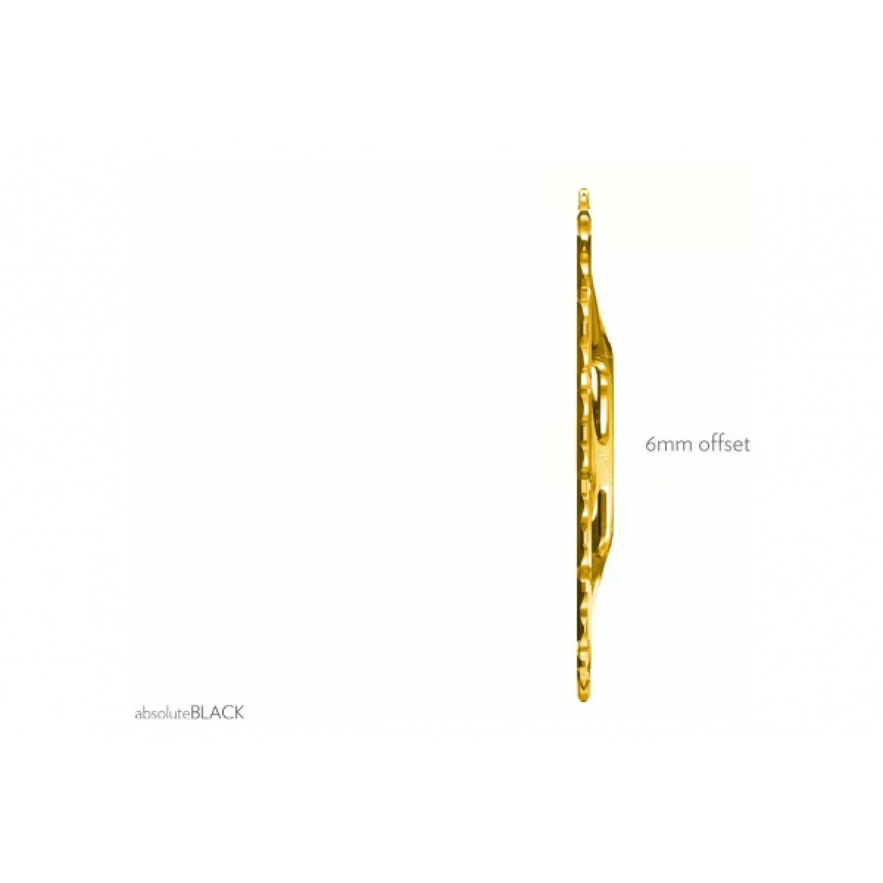 Plateau En Aluminium Ovale Absolute Black Direct Mount Offset Sram 34 T 5 Plateau En Aluminium Ovale Absolute Black Direct Mount Offset Sram 34 T – Image 3