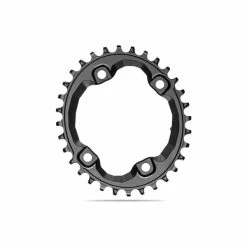 Plateau Ovale 4 Bras Asymétrique En Aluminium Vis Inclus Absolute Black 96 BCD SHIM.XT M8000 34 T -vélo Grand Magasin 718949 1