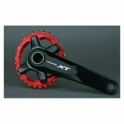 Plateau En Aluminium Ovale à 4 Bras Asymétrique Vis Incluse Absolute Black 96 BCD Shim.XT M8000 34 T -vélo Grand Magasin 718953