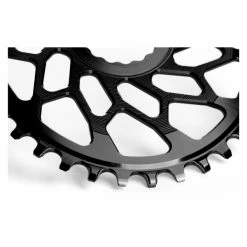 Plateau Ovale Aluminium Absolute Black Direct Mount Easton Gravel 1 X 10-12 V 40 T -vélo Grand Magasin 718976 1
