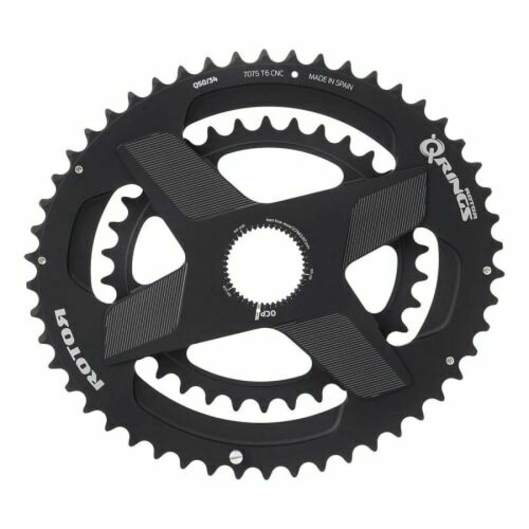 Double Plateaux Oval Rotor Q-Rings DM 53/39T 3 Double Plateaux Oval Rotor Q-Rings DM 53/39T