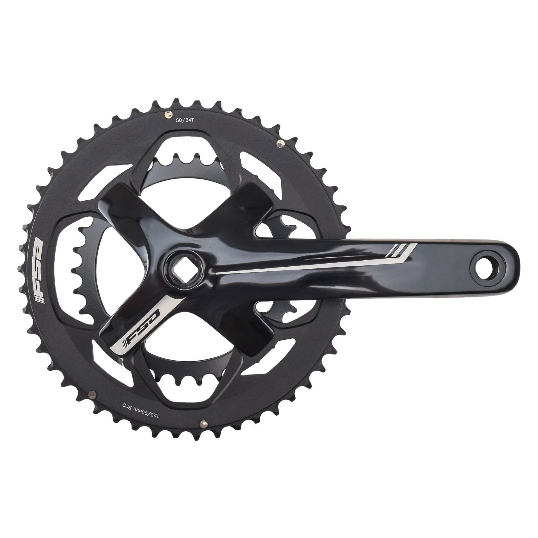 Pédalier Compact FSA Vero Pro 50x34T 3 Pédalier Compact FSA Vero Pro 50x34T