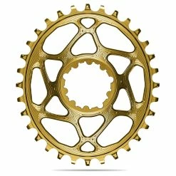 Plateau En Aluminium Ovale Absolute Black Direct Mount Offset Sram 34 T