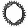 Plateau 4 Bras Asymétrique A Viser En Aluminium Absolute Black Ovalado 96 BCD Shimano XTR 32 T -vélo Grand Magasin absolute black 718945 0