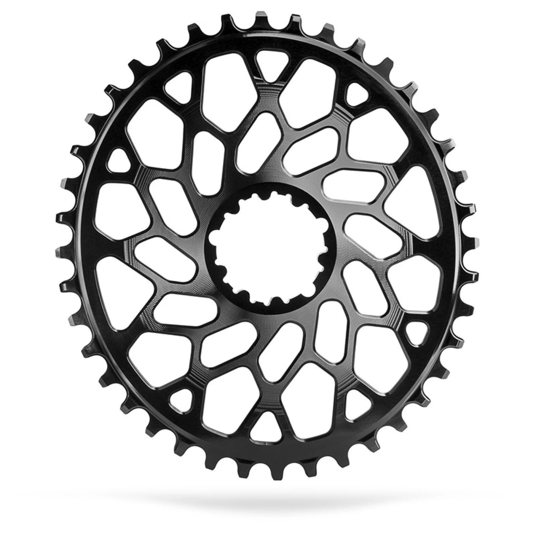 Plateau Ovale Aluminium Absolute Black Direct Mount CX SRAM 1 X 10/12 V 44 T 3 Plateau Ovale Aluminium Absolute Black Direct Mount CX SRAM 1 X 10/12 V 44 T