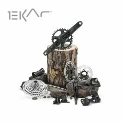 Campagnolo® Pédalier En Carbone Sans Cuvette Campagnolo Ekar Torque Pro Tech 145 BCD 38 T -vélo Grand Magasin campagnolo 708842 1