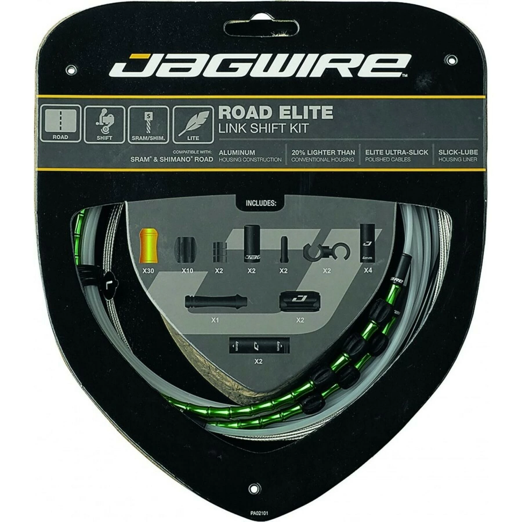Kit Câble De Dérailleur Jagwire Road Elite 3 Kit Câble De Dérailleur Jagwire Road Elite