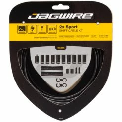 Kit Câble De Dérailleur Jagwire 2X Sport -vélo Grand Magasin ja8142.blk 0